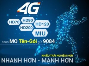 Đăng ký gói cước 4G Mobifone 1 ngày